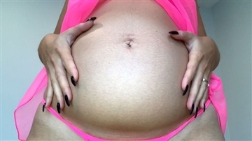Goddess Arielle - Pregnant Belly Worship 5