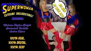 GoddessTaylorKnight - Superwoman Ballbusting Brats! Mobile