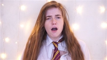 LongHairLuna - Hermione Gets Fucked By Ginny