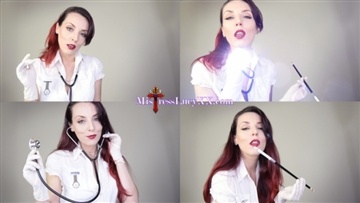 MistressLucyXX - Nurse Lucys Smoky Concussion Exam