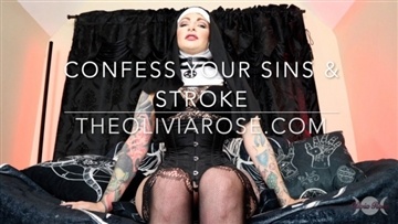 Olivia Rose - Confess Your Sins And Stroke