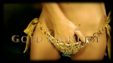 whores_are_us - Blinging Gold Bikini Joi